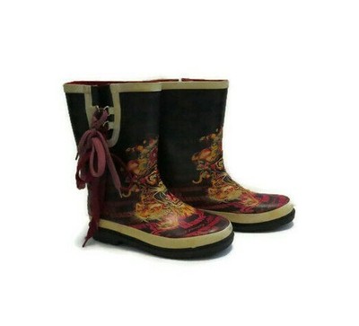 ed hardy rain boots